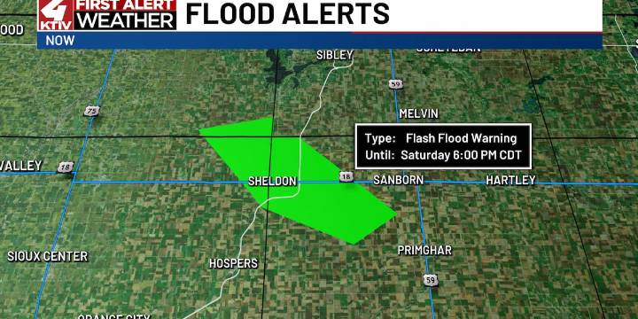Heavy rainfall for the holiday weekend