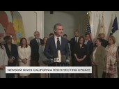 California redistricting press conference