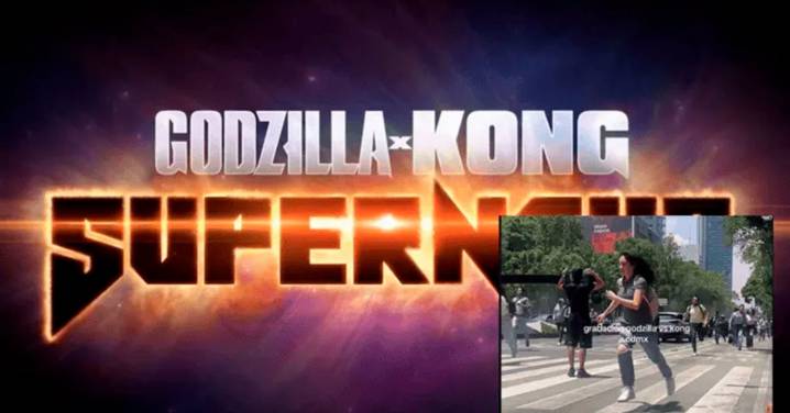 Paseo de la Reforma y Bellas Artes se convierten en set de filmación de Godzilla x Kong: Supernova