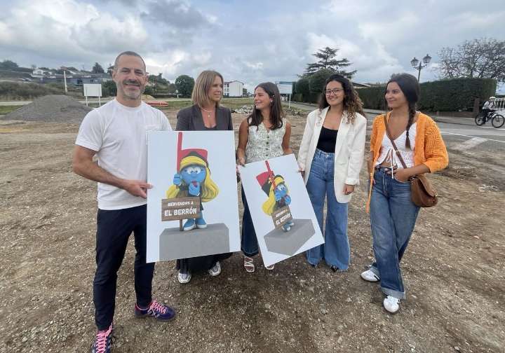 Pitufa Ferroviaria dará la bienvenida en El Berrón: «Es un guiño a nuestro origen»