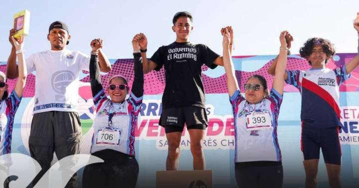Lupita Cuautle participa en carrera "Corre por las juventudes" en San Andrés Cholula