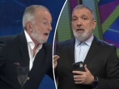 La furia de Horacio Embón con Pablo Duggan: discutió con el conductor y abandonó el piso en vivo