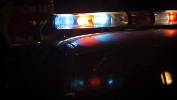 Police chase vehicle in the Antelope Valley