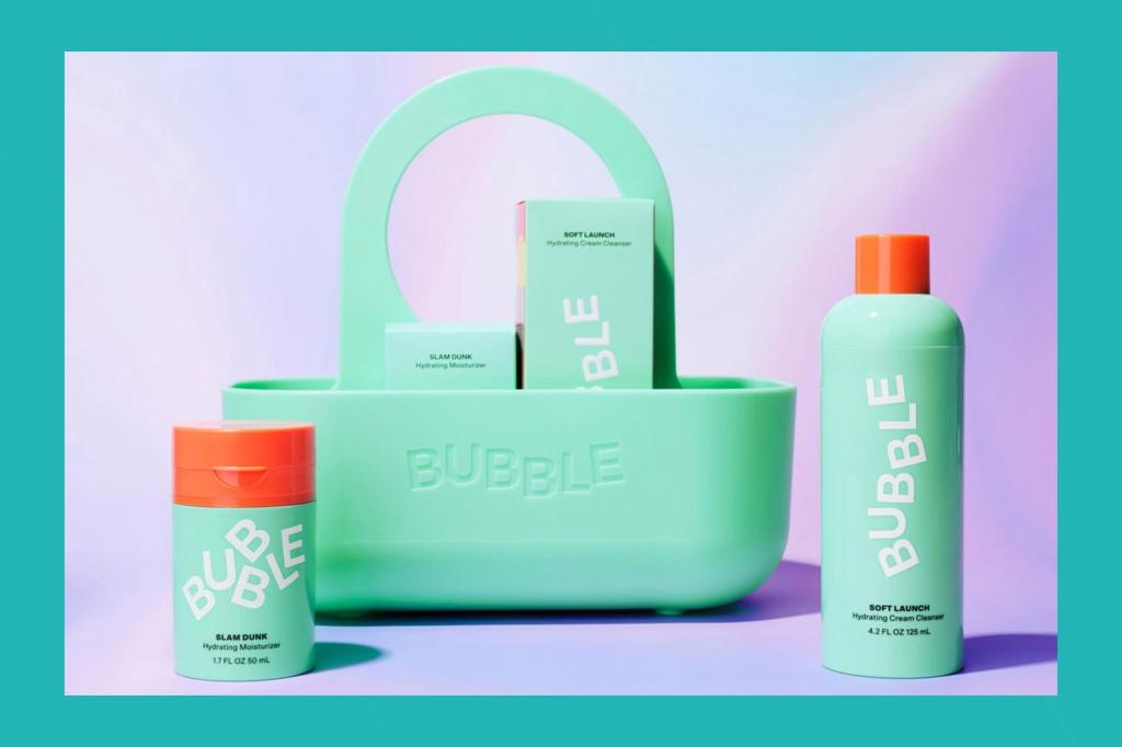 Bubble makes skincare simple with a back
