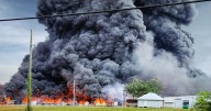 Black soot from Louisiana plant fire called no 'imminent threat,' but frustration grows