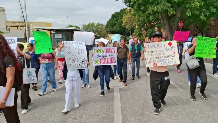 Gobierno estatal afirma que trabaja en mejorar salarios del personal de Ssa