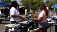 Sacramento community supports families with school supply giveaway