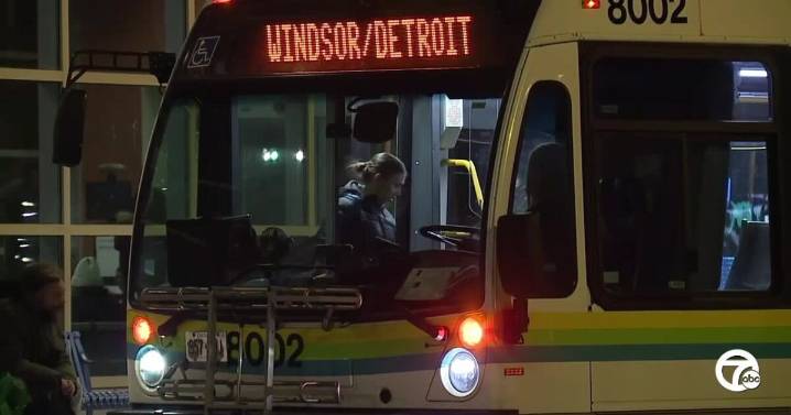 Saturday will be the last day for the Windsor Tunnel Bus