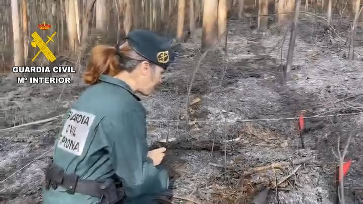 Incendios en León: investigado un vecino de Ponferrada por el fuego de Castropodame