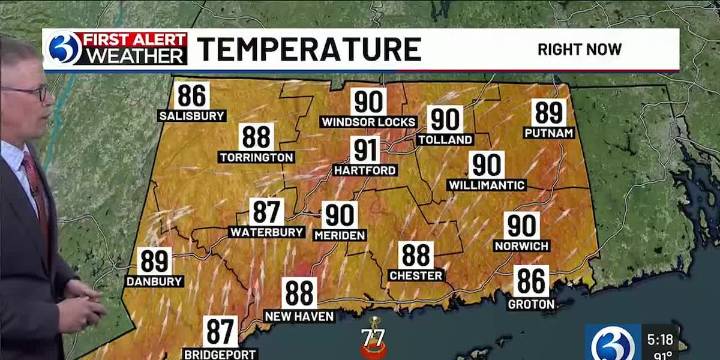 Technical Discussion: First Alert Weather Days continue for heat