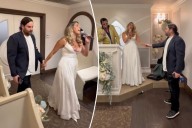 Showy bride's surprise performance at Las Vegas ceremony chases 'shy' groom away