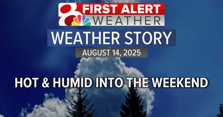 Forecast: Heat and humidity increases into the weekend