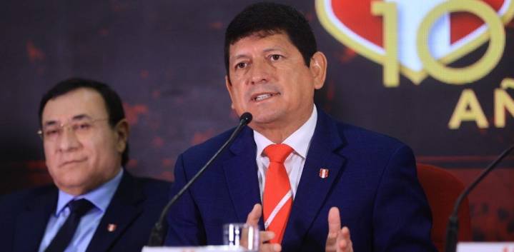Agustín Lozano en la Videna hasta 2030: Es reelegido como presidente de la Federación Peruana de Fútbol