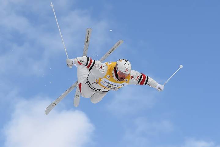 How moguls skier Mikaël Kingsbury mastered his signature trick