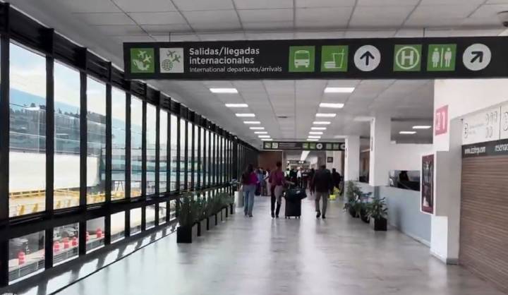 Encabeza Sheinbaum reapertura del módulo 11 en la Terminal 1 del AICM