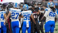 Kyle Allen explains Lions-Falcons decision to run out the clock after Morice Norris' injury