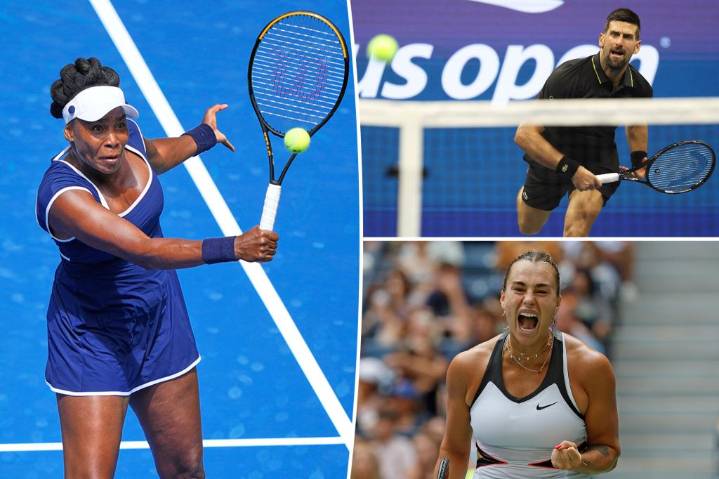 US Open 2025 live updates: Venus Williams, more round one matches