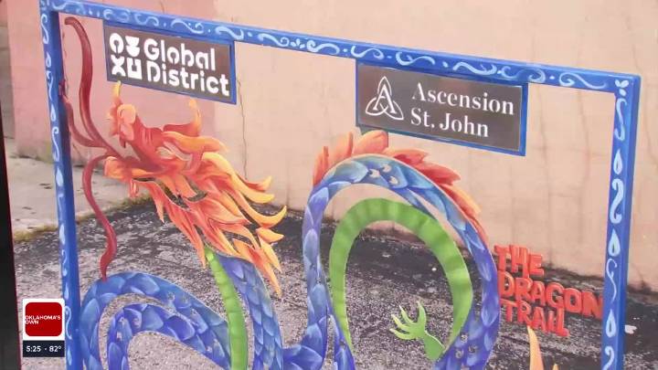 Dragons take over East Tulsa with new Global District art trail