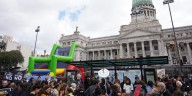 Nuevo miércoles de marchas en el Congreso: cuáles son los tres reclamos que confluyen mientras se sesiona en Diputados