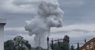 IMÁGENES: Estalla polvorín en Puebla, hay 4 muertos y varios heridos