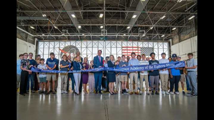 New aerospace academy at NASA Wallops brings lab school to Eastern Shore
