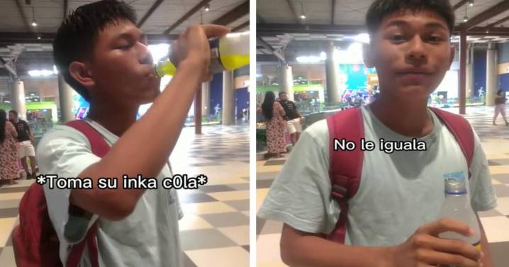 Peruano prueba Inka Cola y su reacción sorprende tras compararla con bebida de la selva: "No le iguala a ..."
