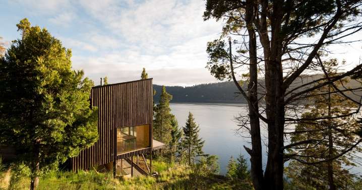 Esta casa de 62 m2 de cara al lago en Bariloche despertó el efecto «quiero una igual»