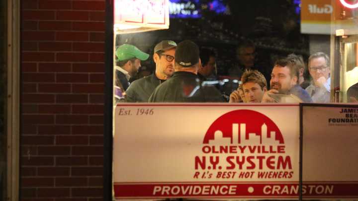 Glen Powell, JJ Abrams spotted filming in Olneyville, RI
