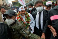 El exgobernador opositor Luis Fernando Camacho sale de prisión en Bolivia