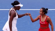 Venus Williams, Leylah Fernandez get upset win in US Open doubles