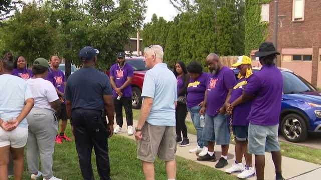 Omaha community holds prayer walk for homicide victim