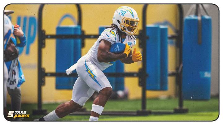 5 Takeaways: Updates on Najee Harris, Junior Colson & New Chargers Long Snapper