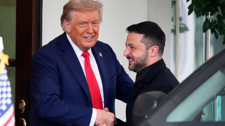 Thank you, Mr. President. Zelenskyy deploys gratitude diplomacy for second visit to Oval Office