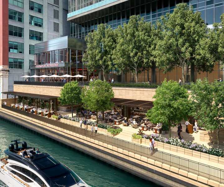 A New Mediterranean Restaurant Is Opening Along The Chicago River