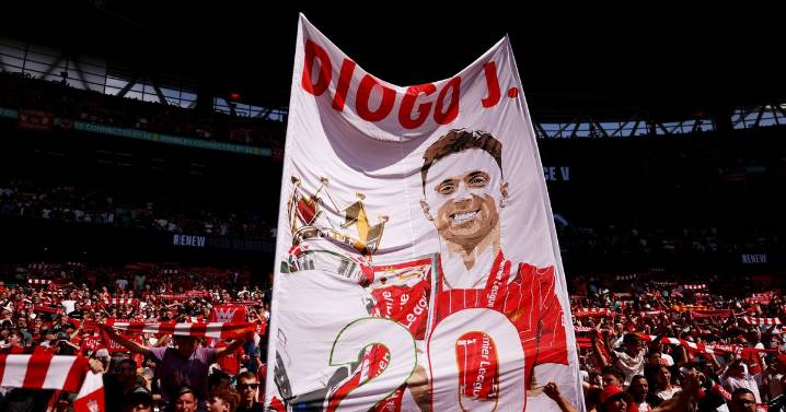 Diogo Jota tribute cut short after chants by Crystal Palace fans ahead of Liverpool's Community Shield match