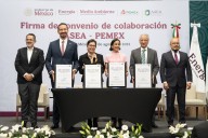 Pemex y la Asea firman acuerdo de colaboración para reforzar la protección ambiental en el sector hidrocarburos
