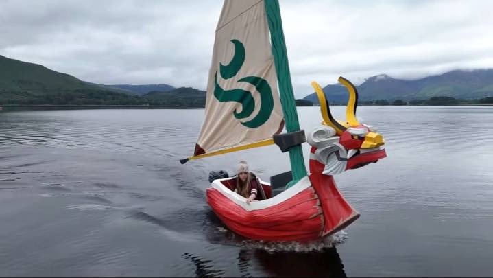 Functional King of Red Lions Boat From Zelda Wind Waker