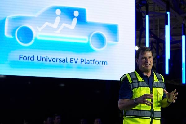 Ford says it will roll out a cheaper electric pickup truck