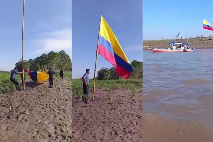 Aparece Bandera de Colombia en Isla Santa Rosa y Crece la Tensión con Perú