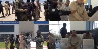 Esposados y cabizbajos: Revelan videos inéditos del traslado de 26 reos mexicanos a EEUU