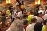 Polémica. El video del incómodo momento que Mauro Icardi y la China Suárez vivieron con un fanático del Galatasaray