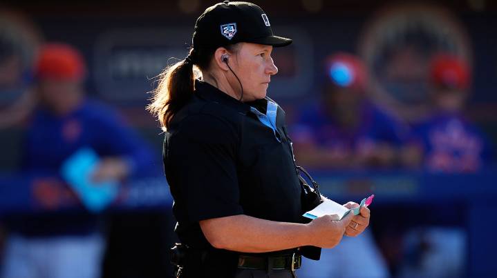 MLB to have first female umpire in regular season history