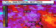Rainy start to Labor Day weekend