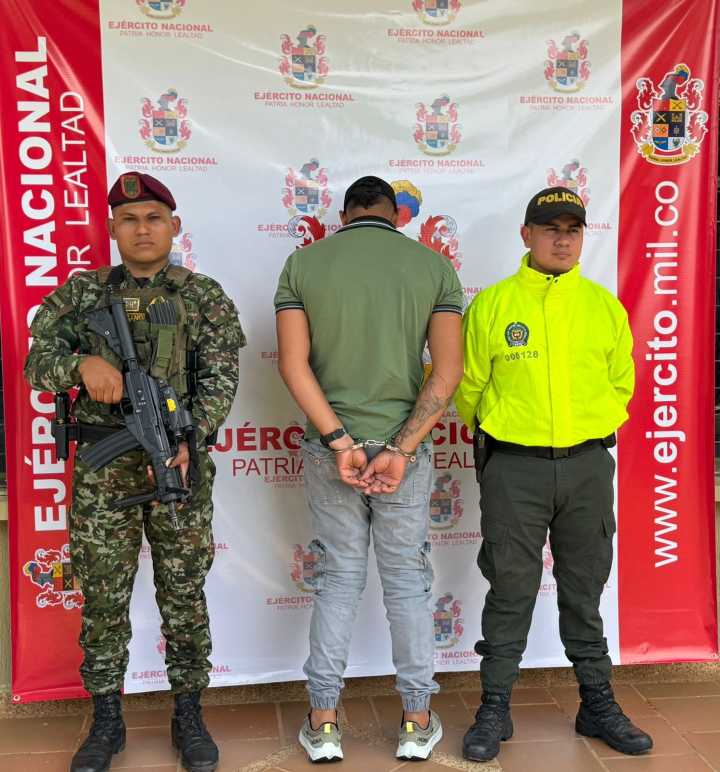 Ejército Nacional captura a sujeto requerido por la justicia en Calamar, Guaviare