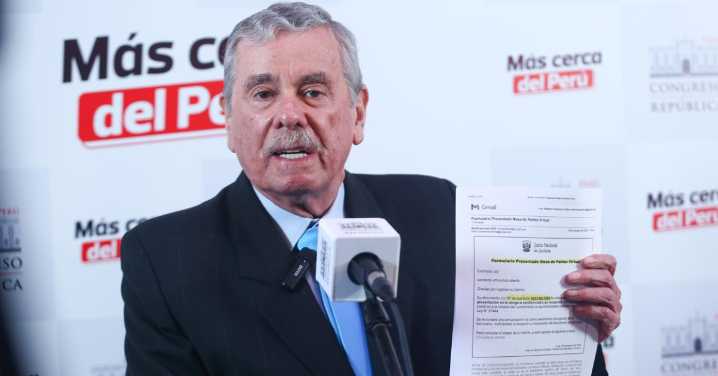 Fernando Rospigliosi pide a la JNJ la destitución del juez Richard Concepción Carhuancho