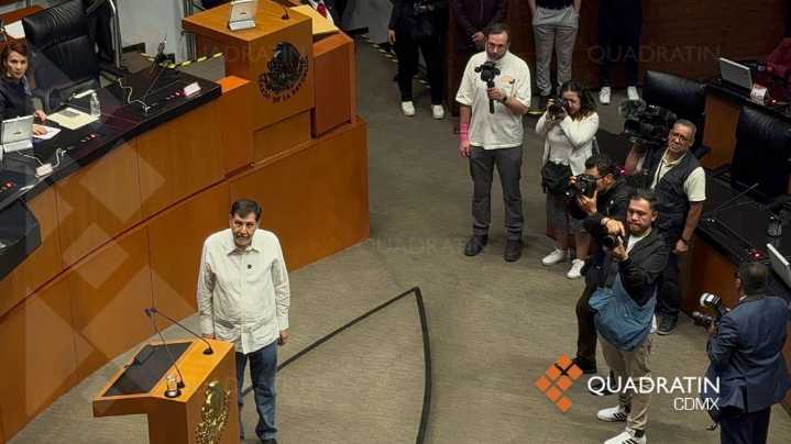 Ilustra PRI con video del Noroña opositor que exigía hablar en tribuna