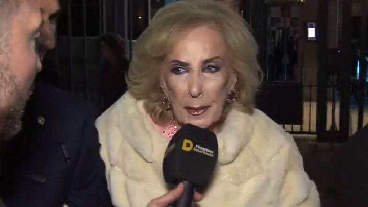 Mirtha Legrand se arrepintió de su polémico dicho de la separación Accardi y Nico Vázquez: "Me reté sola"