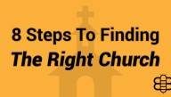 8 Steps To Finding The Right Church