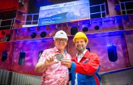 Carnival Festivale’s Keel Laid