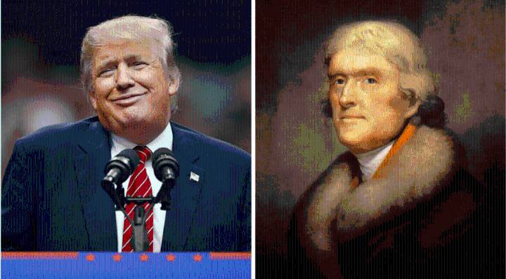 New White House art displays Trump with ‘Tariff Men’ of US history